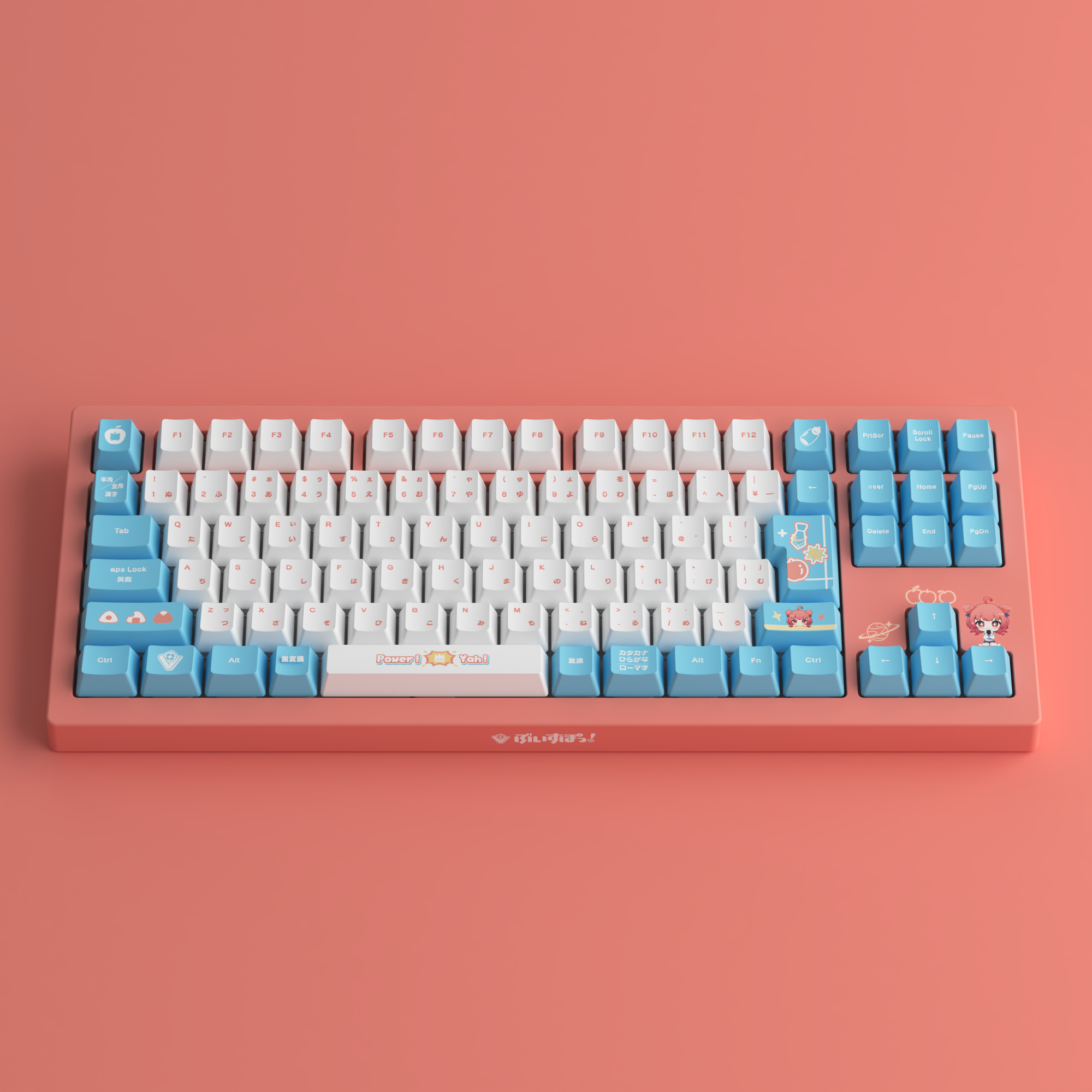 夢野あかり EDITION ゲーミングキーボードVSPO! GEAR ゲーミング 